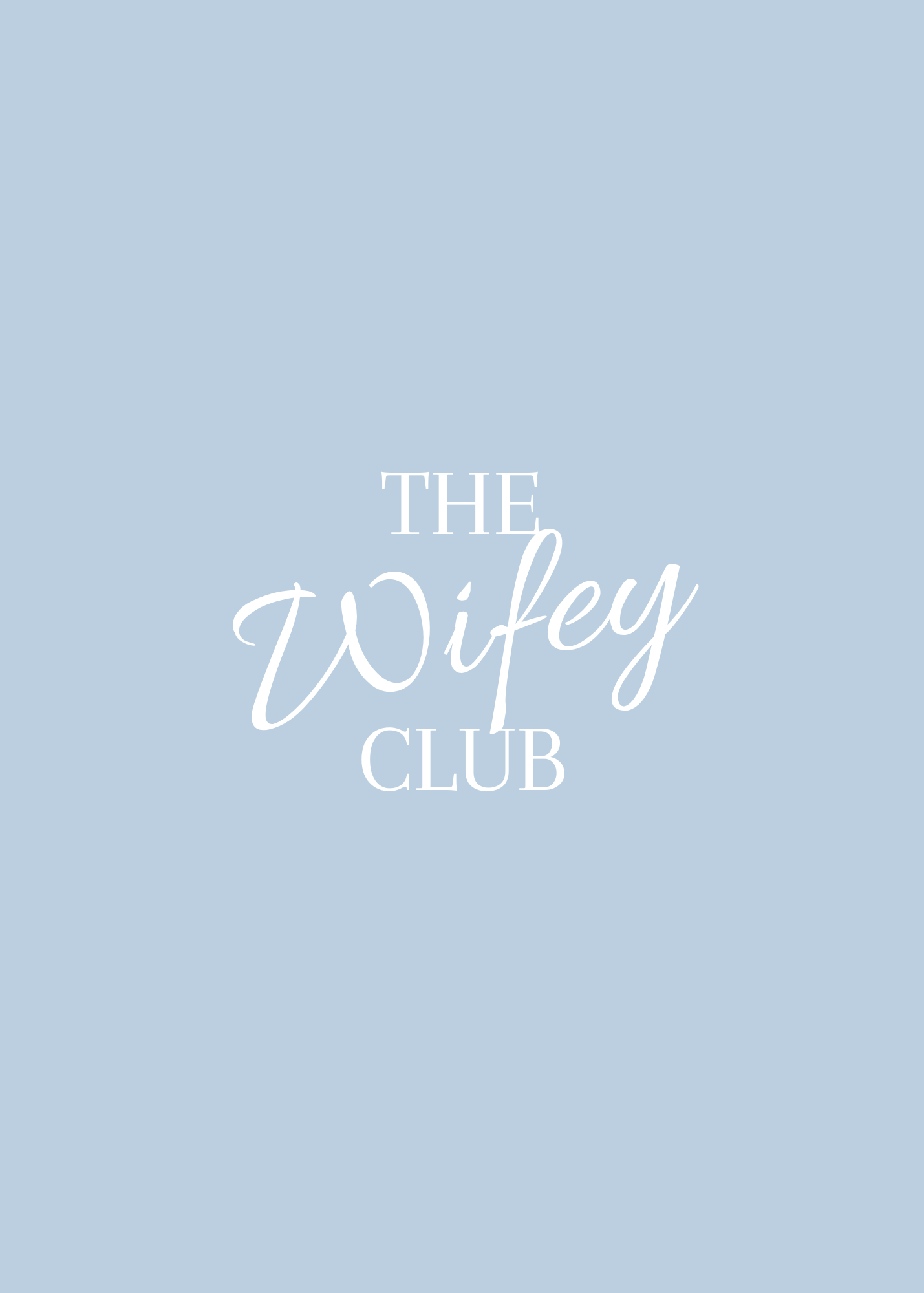 PREORDER: Wifey Crewneck